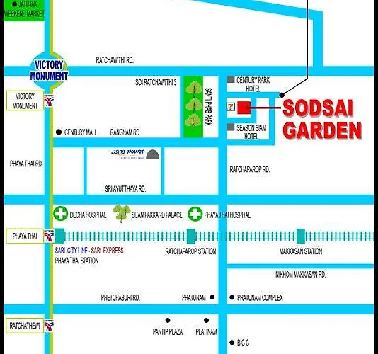 Sodsai Garden 2* Banguecoque